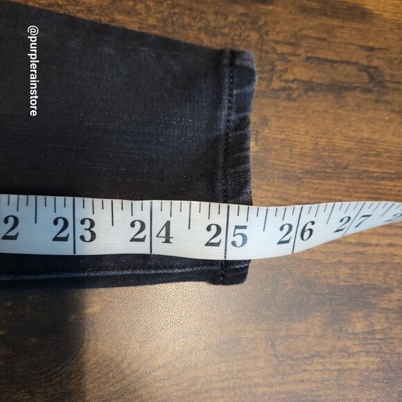 American Eagle Jeans 2 S Dream Jegging Hi Rise Stretch Tummy Control Black Wash - Picture 11 of 13